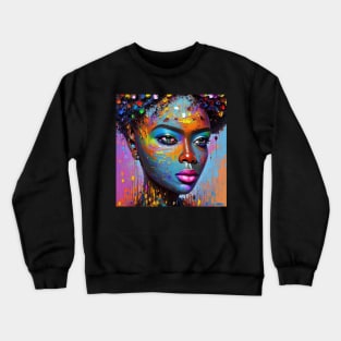 Beautiful Woman Crewneck Sweatshirt